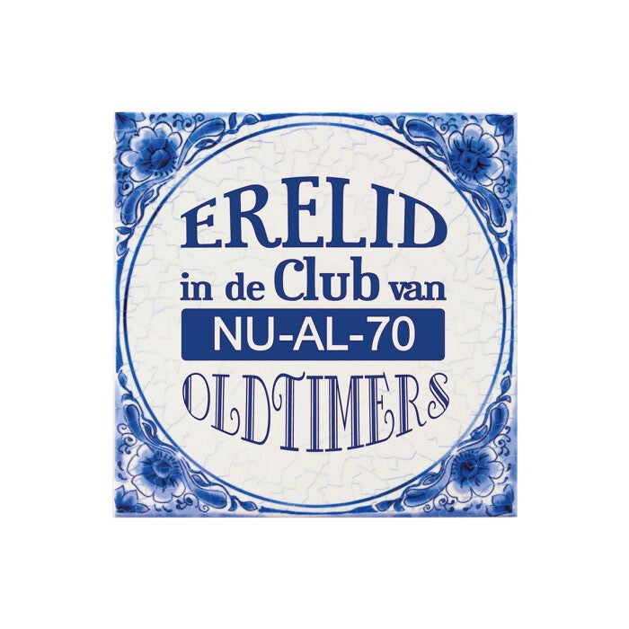 Delfts blauw tegeltje - 70 -