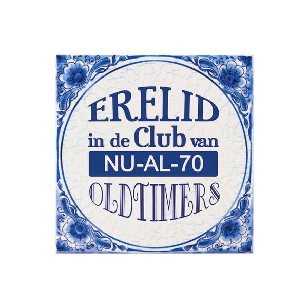 Delfts blauw tegeltje - 70 -