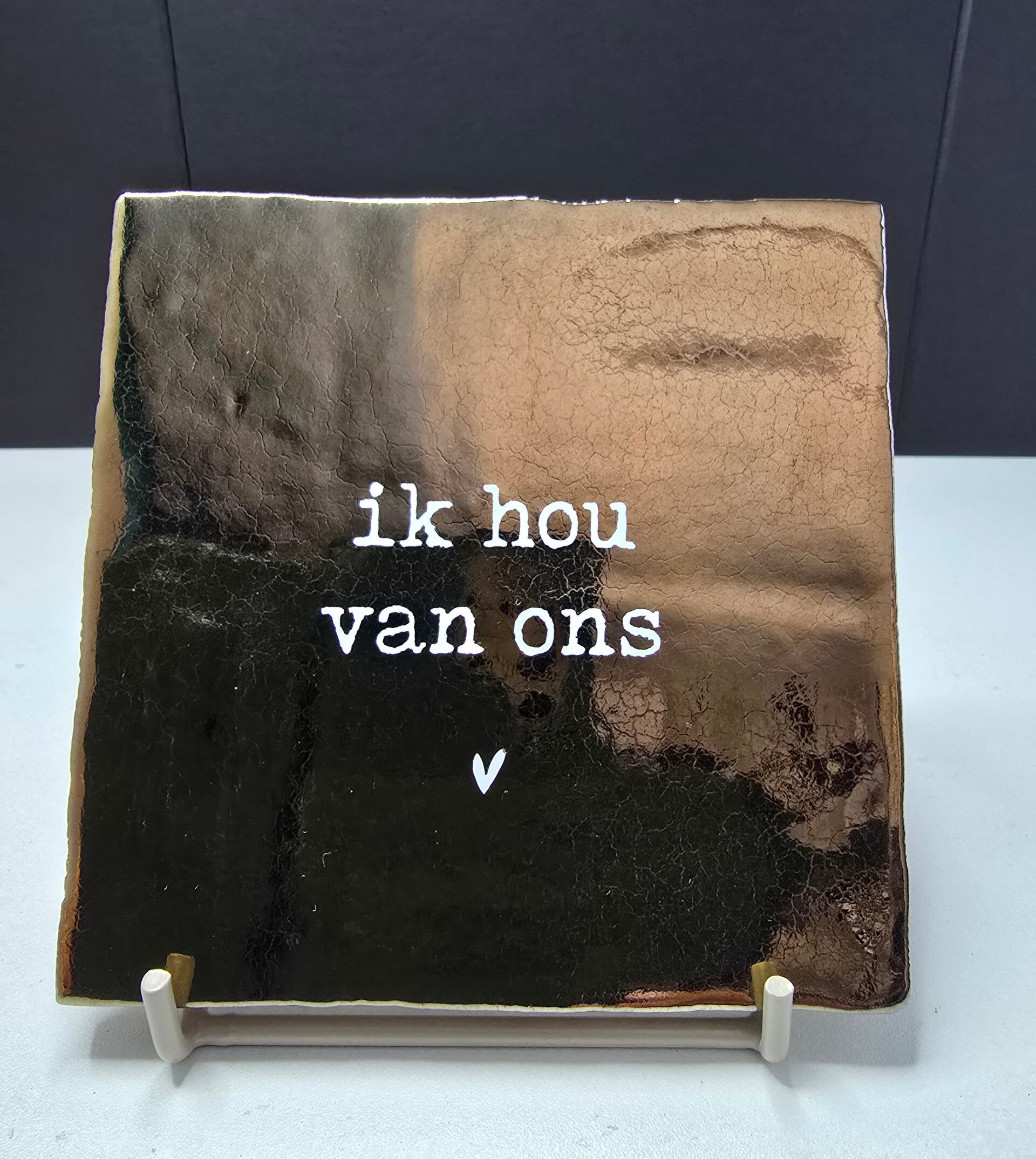 Tegeltje ik hou van ons