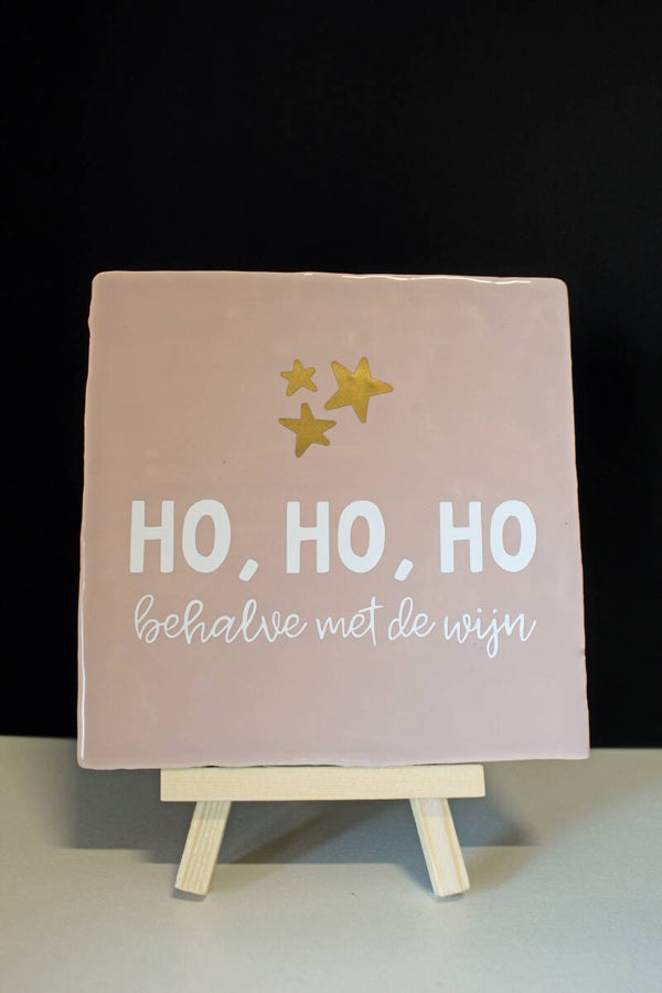 Tegeltje Ho Ho Ho