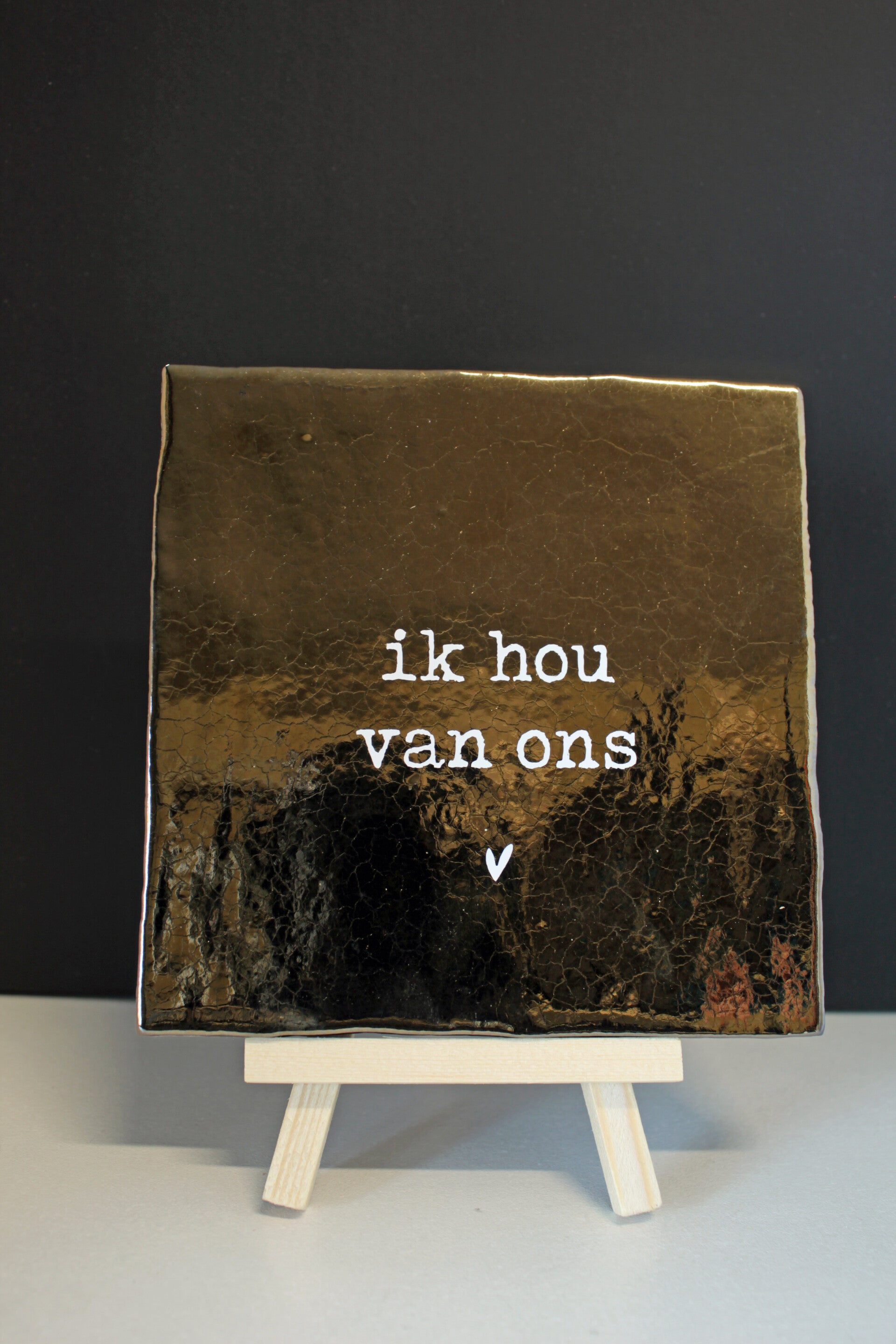 Tegeltje ik hou van ons