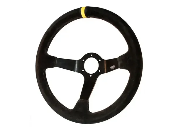 Simoni Racing Carrera Steering Wheel Suede 60mm Dish 35cm
