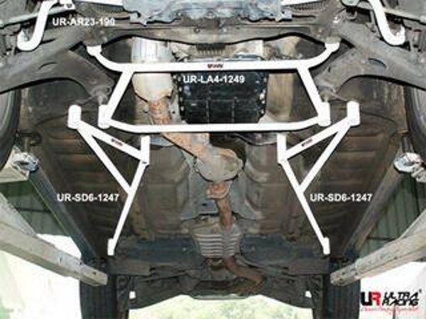 Subaru Forester SH5/SH9/SJ 08+ Ultra-R 2x3-Point Side Bars