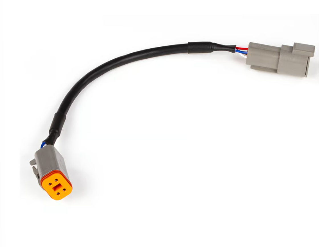 Haltech CAN Adaptor Loom - DT-4 to DTM-4 Length: 200mm