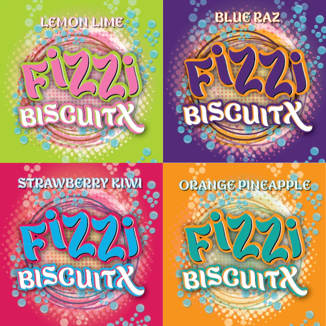 FIZZI BISCUITX EUPHORIC MUSHROOM TABLET 1PK 30CT/ BOX