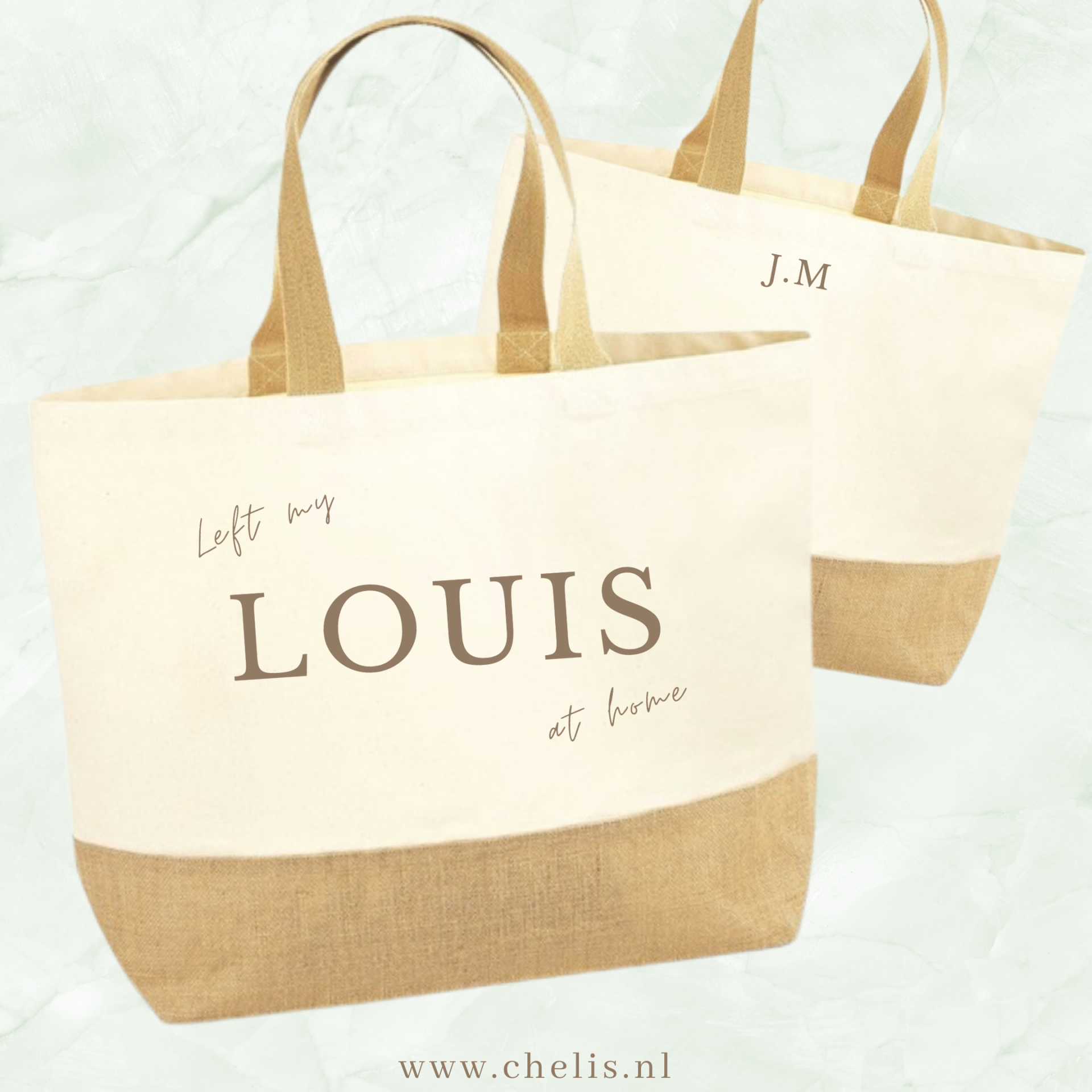 Left my 'designer' at home tas