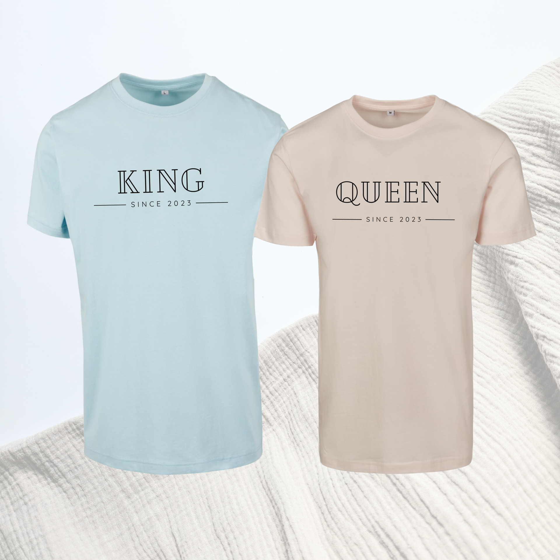 Koppel t-shirts - king & queen