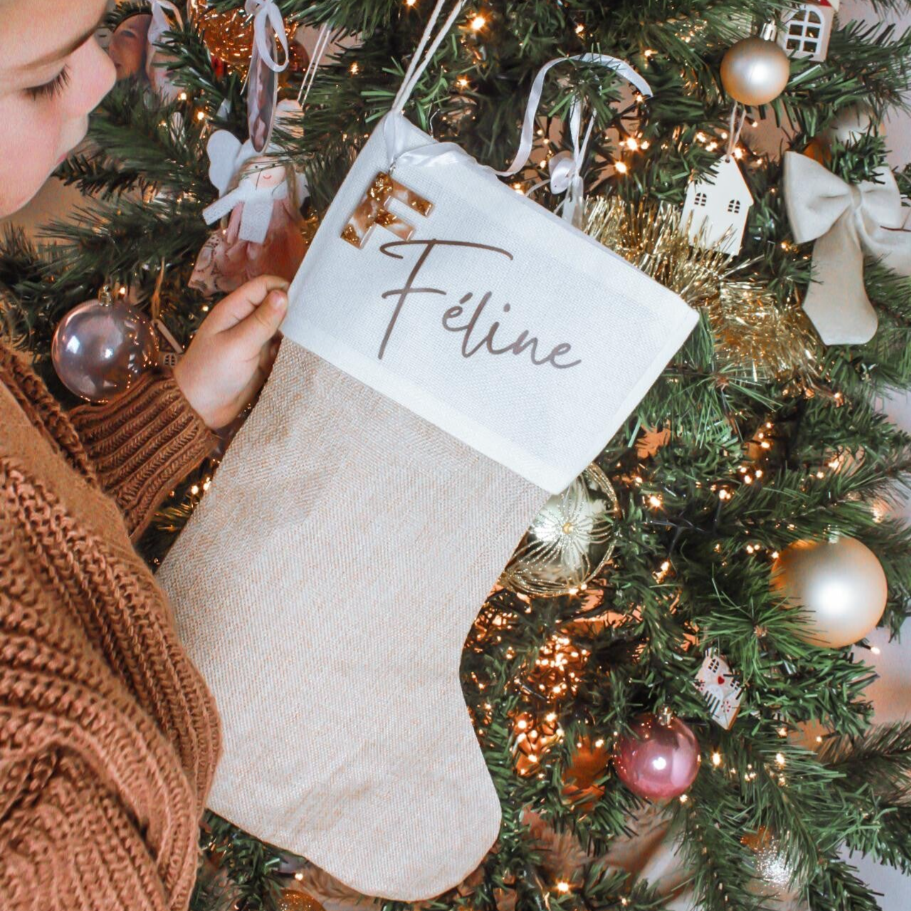 Gepersonaliseerde Kerstsok