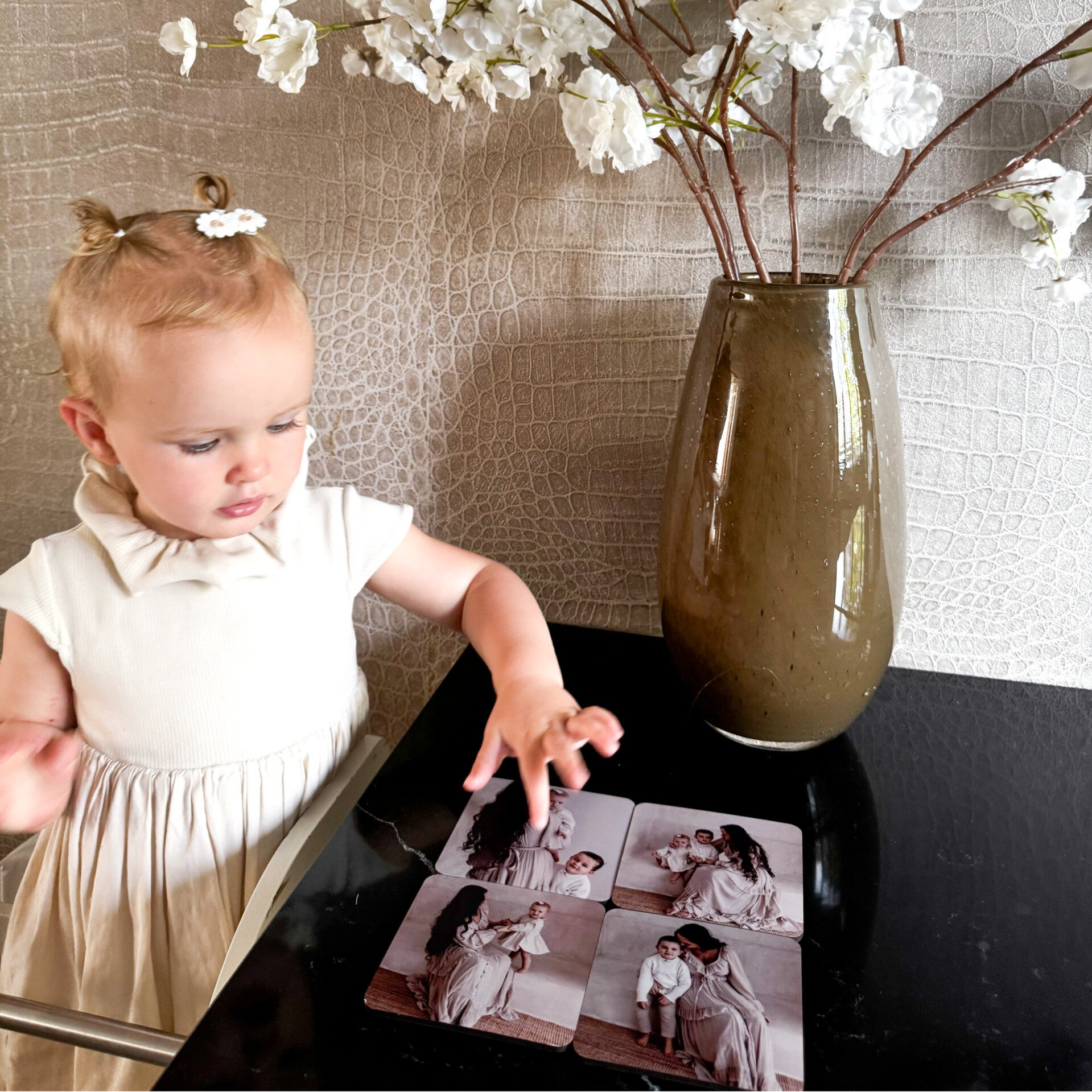 Foto onderzetters vierkant