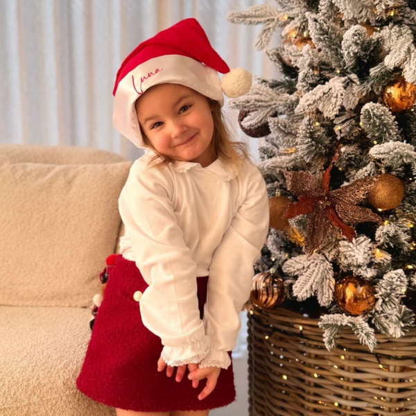Gepersonaliseerde kerstmuts mouseline