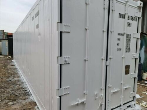 Gebrauchter 40-Fuß Hi Cube Kühlcontainer mit Carrier-Maschine