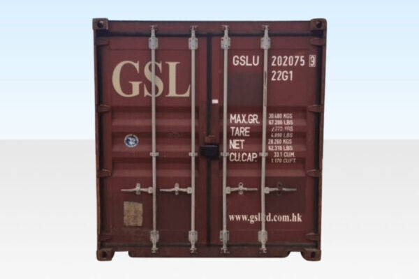 20ft X 8ft Gebrauchtcontainer (Cargo-Worthy)