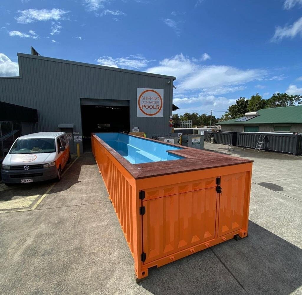 40-Fuß Container Pool
