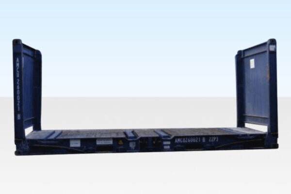 20ft X 8ft Gebrauchte Flat Rack Versandcontainer