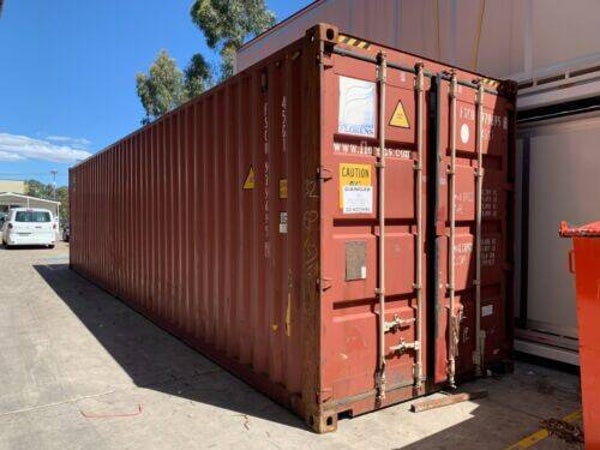 40-Fuß High Cube Versandcontainer