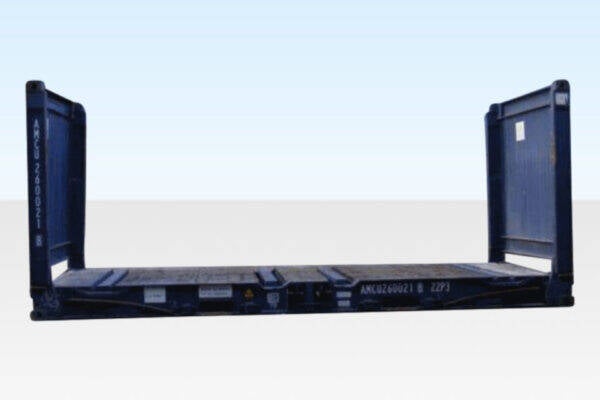 20ft X 8ft Gebrauchte Flat Rack Versandcontainer