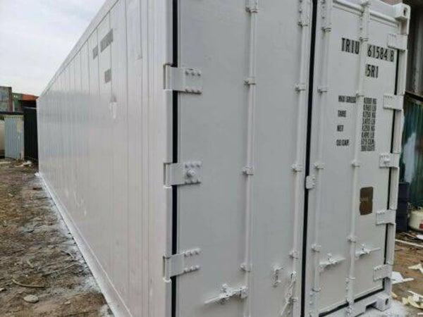 Gebrauchter 40-Fuß Hi Cube Kühlcontainer mit Carrier-Maschine