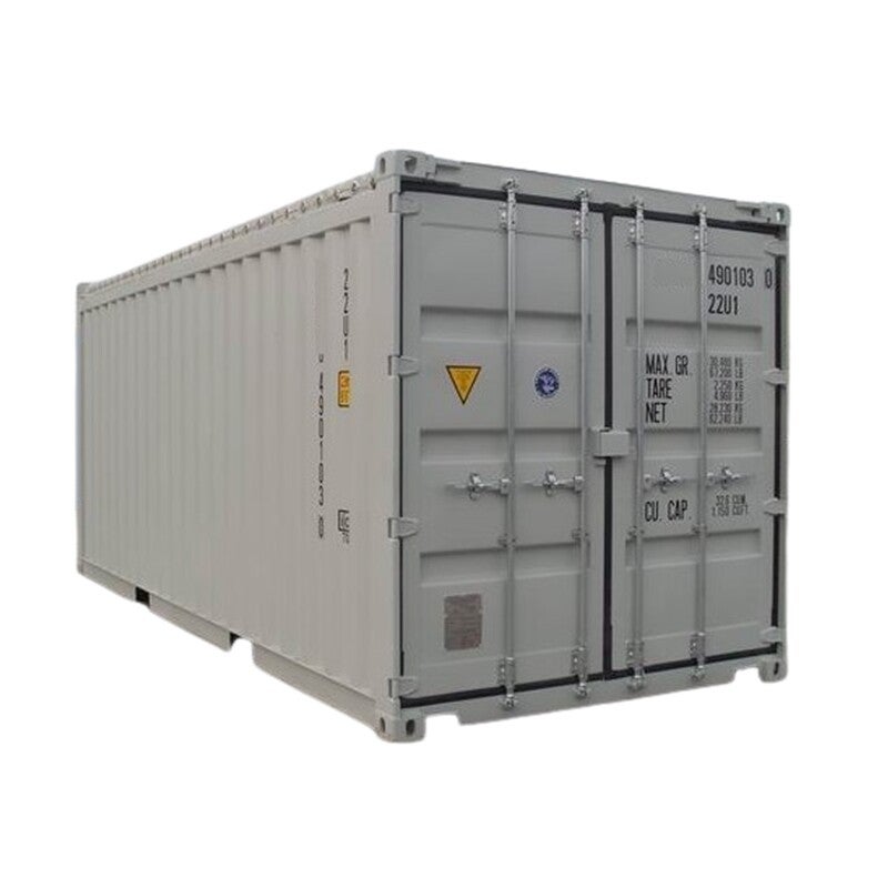 20-Fuß-Seecontainer – Beige