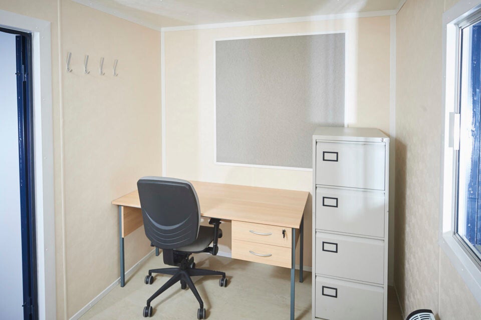 12Ft x 8Ft Stahl Anti-Vandal Bürocontainer