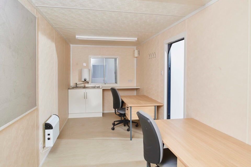 20Ft x 8Ft Stahl Büro-/Kantinenkabine