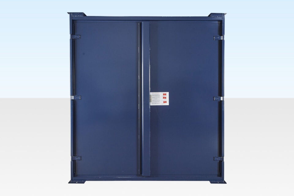 12Ft x 8Ft Stahl Lagercontainer (geeignet zum Stapeln)