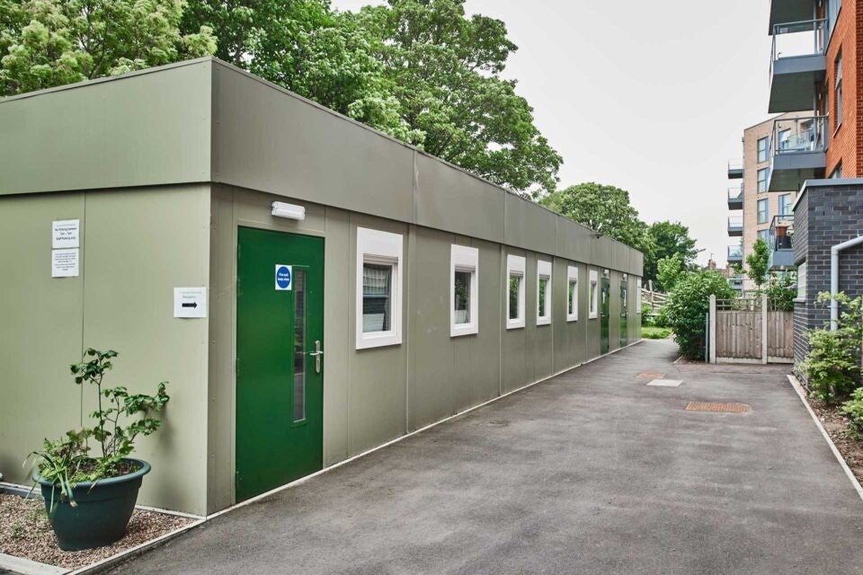 (3 Bay) Konformes Modulares Gebäude
