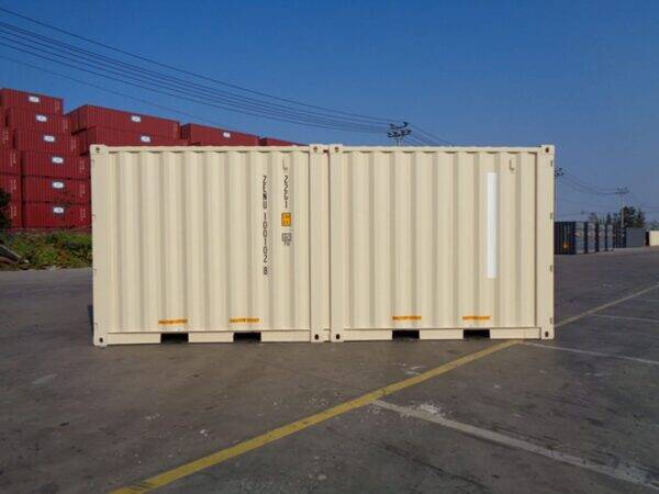 DuoCon Einweg (10′ +10′) Stahl-Seecontainer