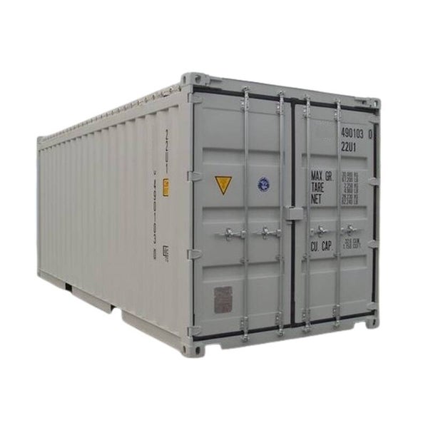 20-Fuß-Seecontainer – Beige