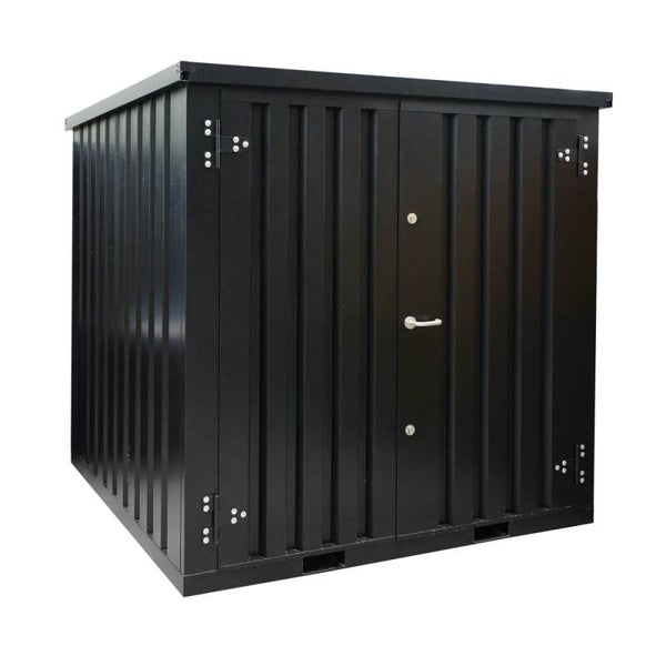 2×2 m demontierbarer Lagercontainer