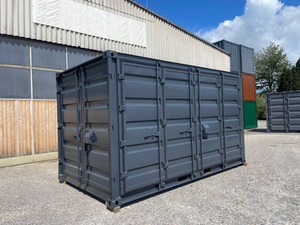 15 Fuß langer, seitlich offener Lagercontainer mit doppelter Öffnung