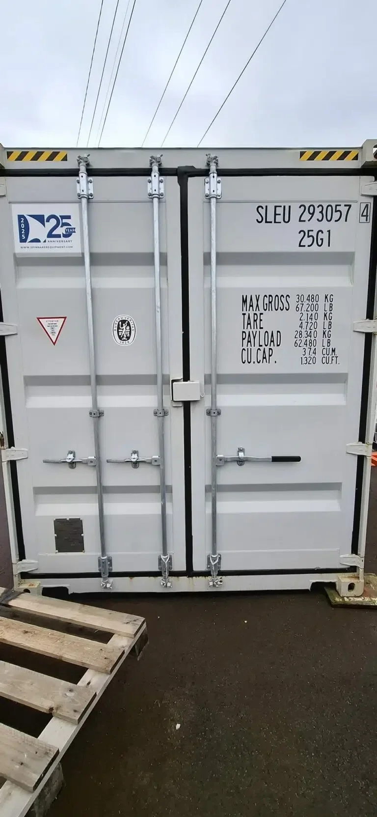 20-Fuß-High-Cube-Container – SLEU 293057/4