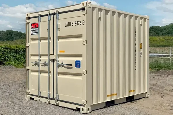 Gebrauchter 10-Fuß-Seecontainer