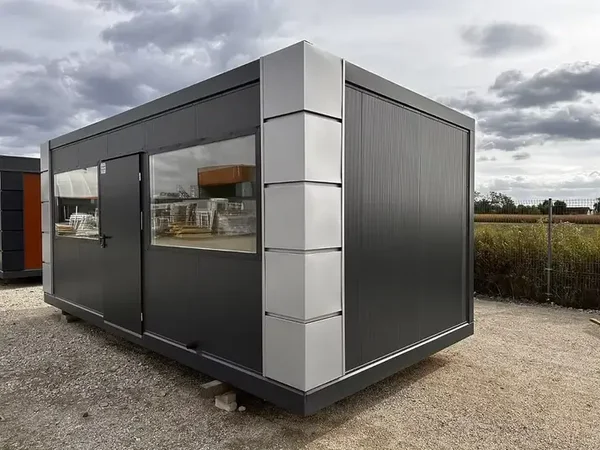Containerbüro-Gewerbepavillon 3 × 6 m