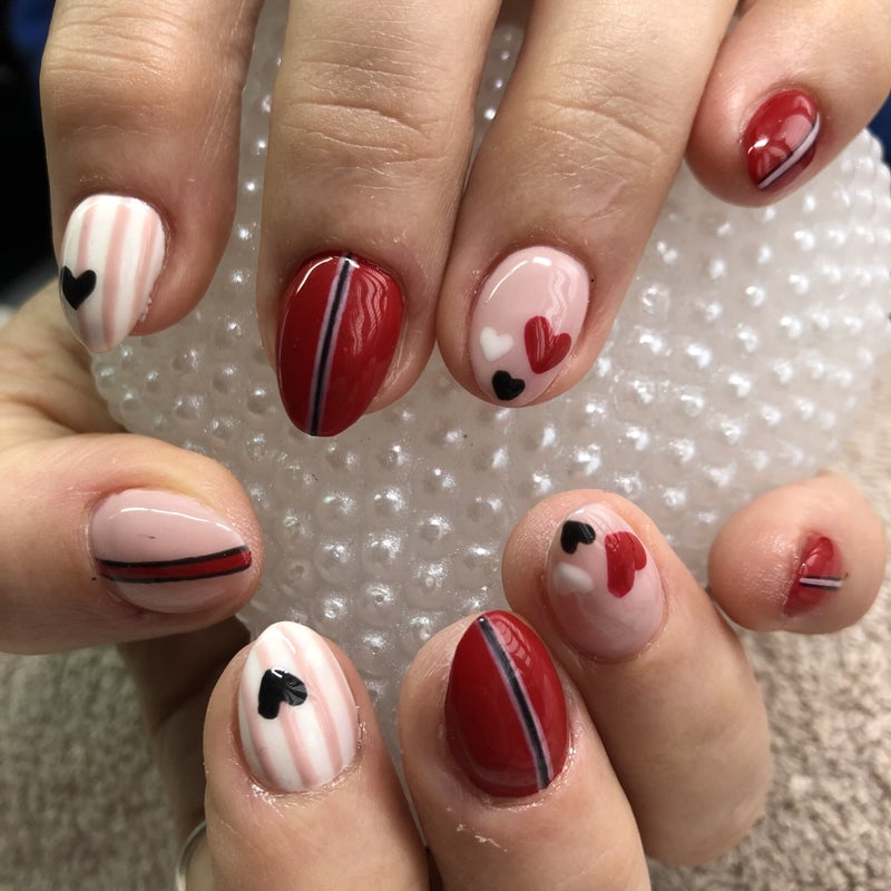 Handpainted valentijn