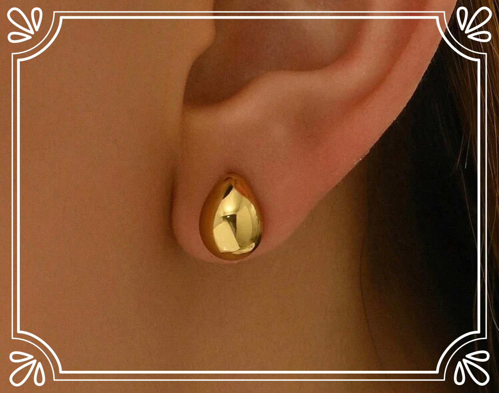 BOUCLES D’OREILLES GOUTTE D’EAU