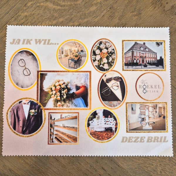 Limited Edition trouw brillendoek