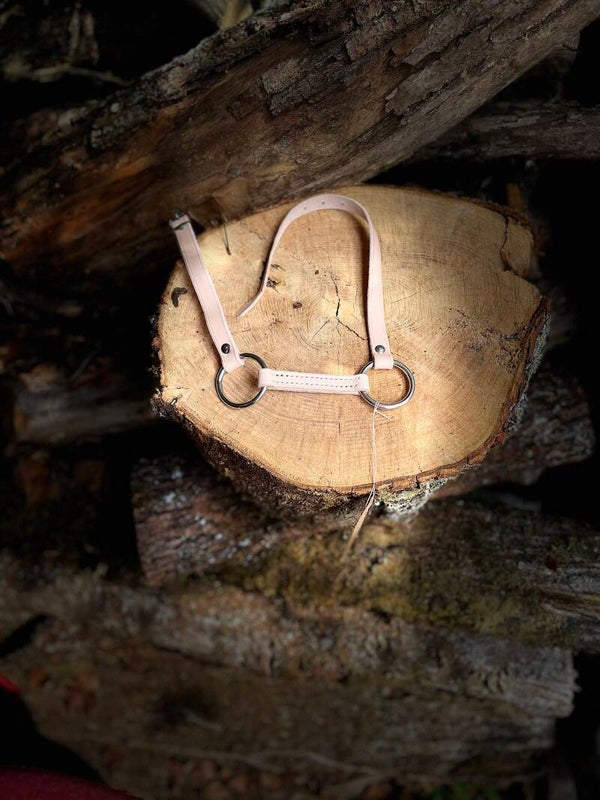 Mors bâillon en cuir