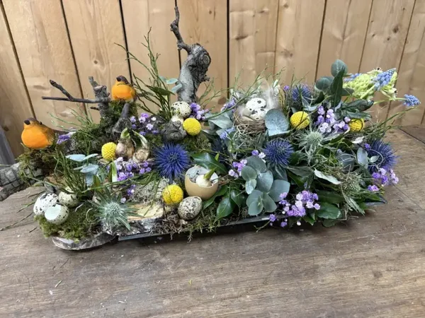 DIY Langwerpig stuk met boomstronk