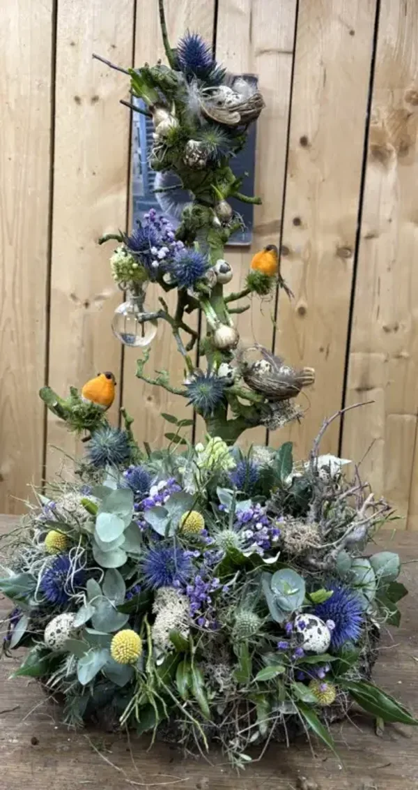 DIY Hoog stuk met stam