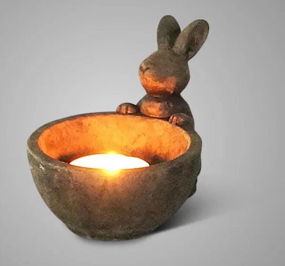 Brynxz Tealightcup Hare Surprise L Majestic Brown