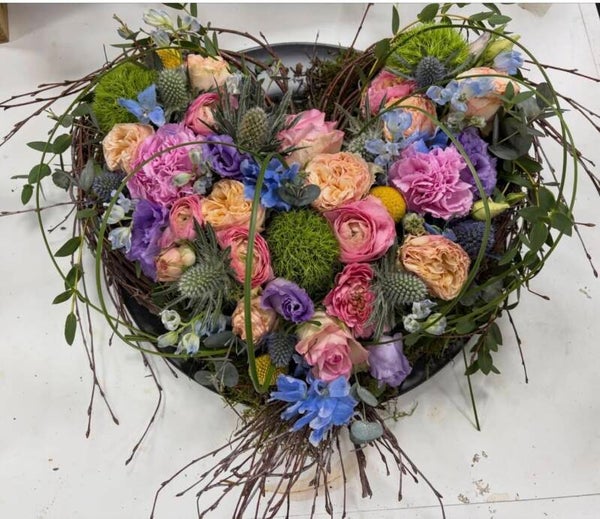 Bloemschikcursus 2e woensdagavond van de maand 19/21.00 uur