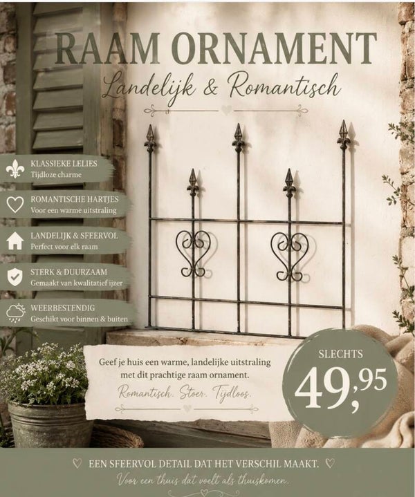 Raam Ornament