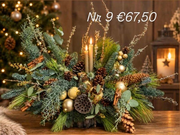 Diypakket nr 9 met led kaarsen