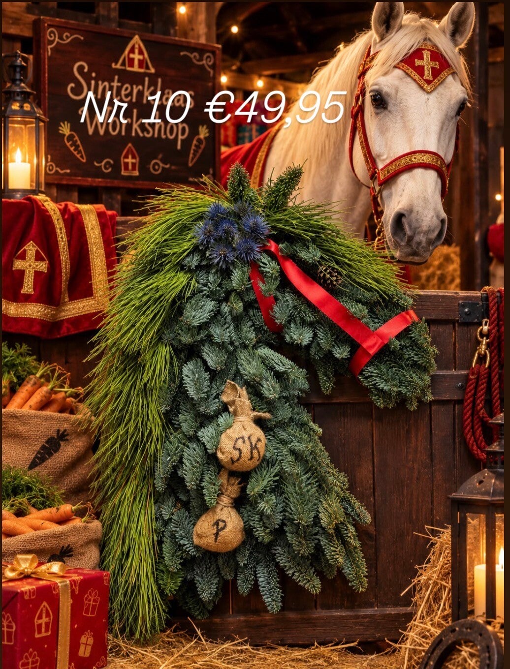 Paard van Sinterklaas workshop woensdagmiddag 11 nov 14.00/16.30 uur