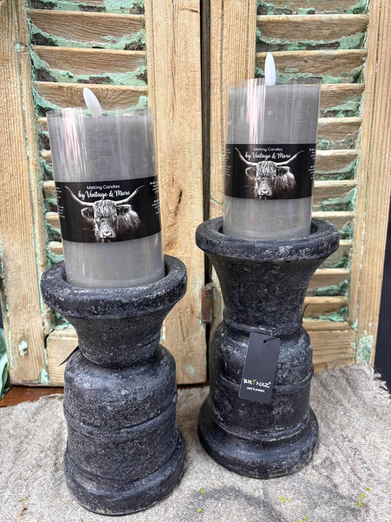 Candleholder Classic Basalt:  maat M