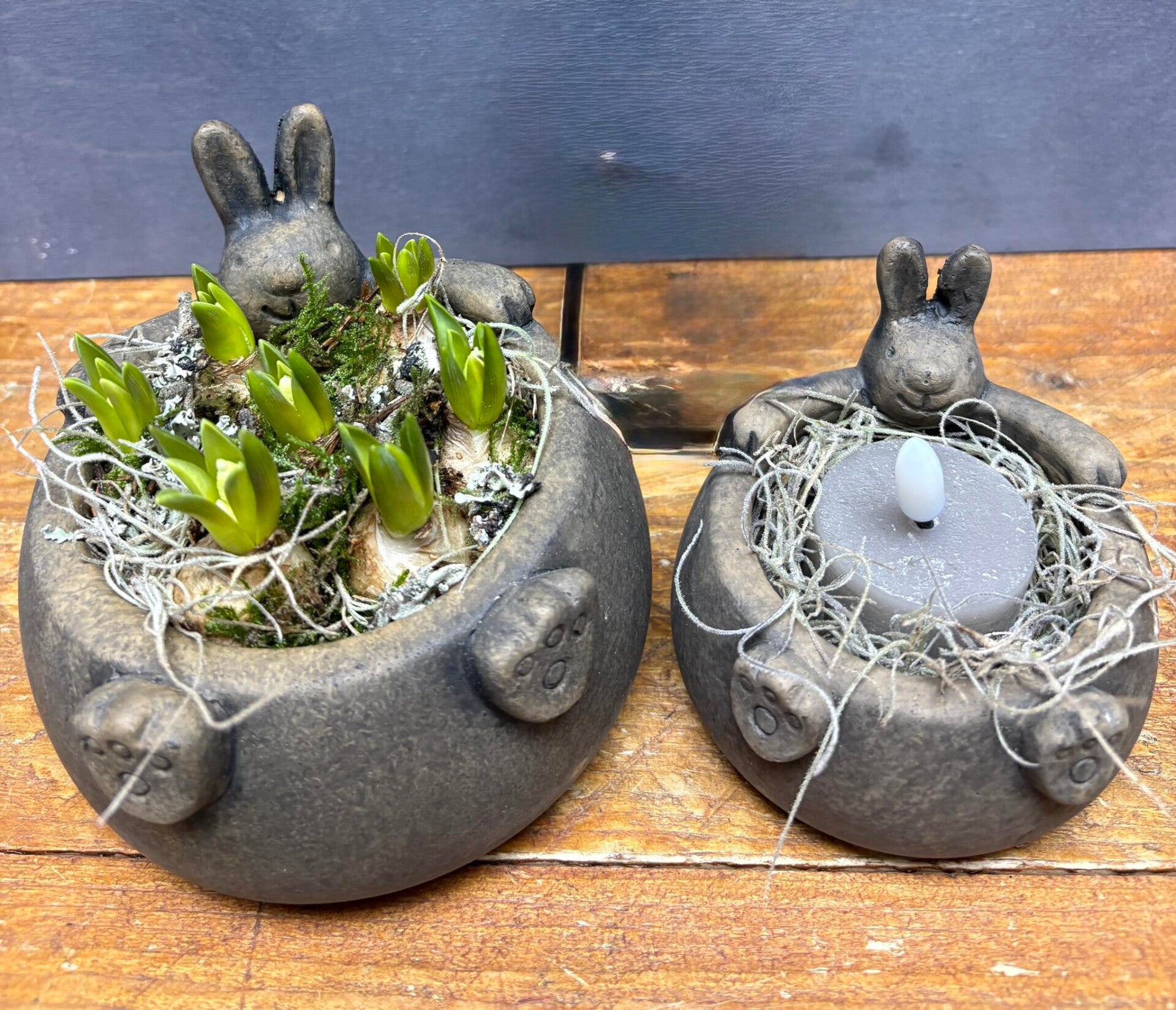 Brynxz Tealightcups Hare set van 2