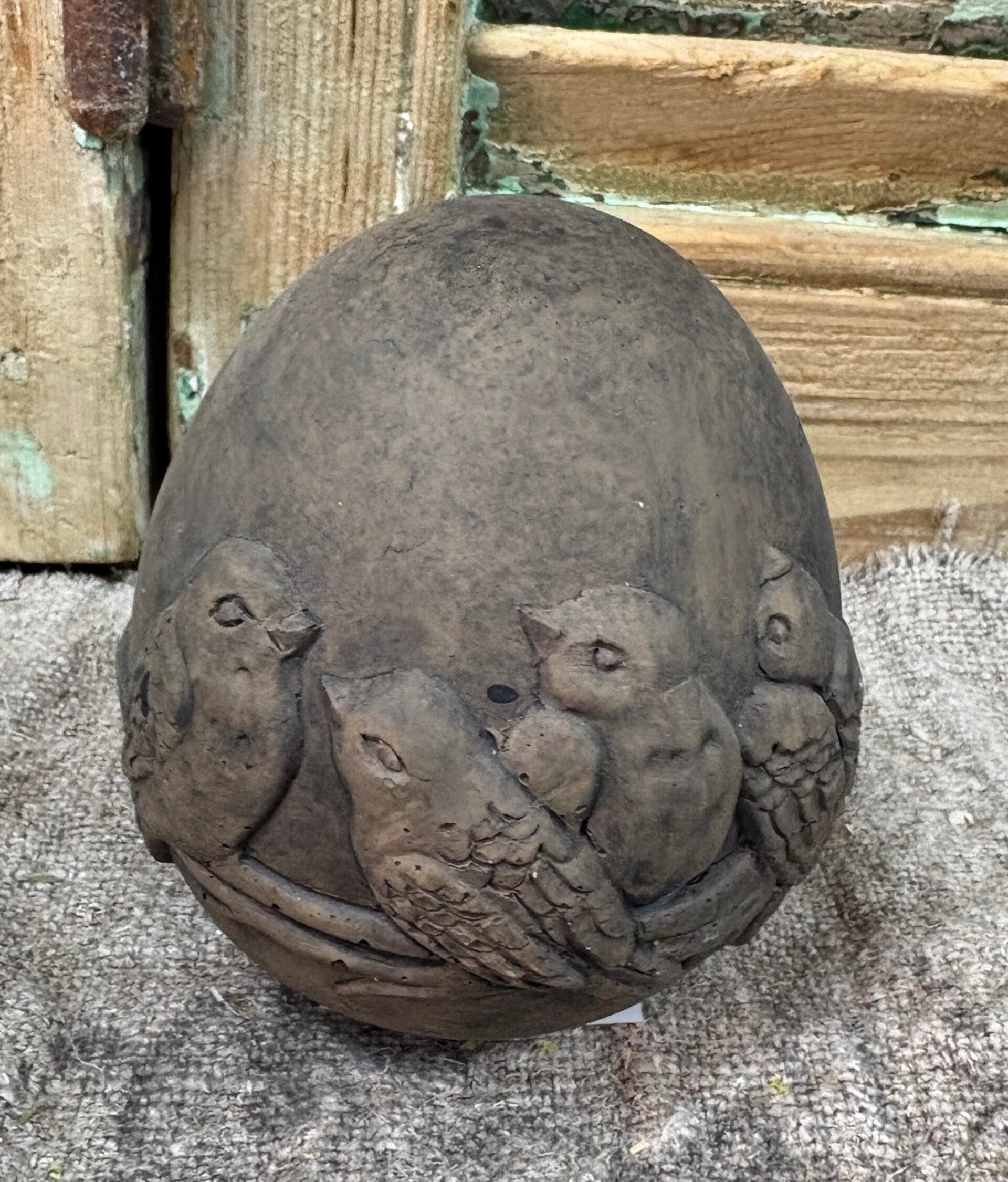 Decorated Egg Majestic Brown