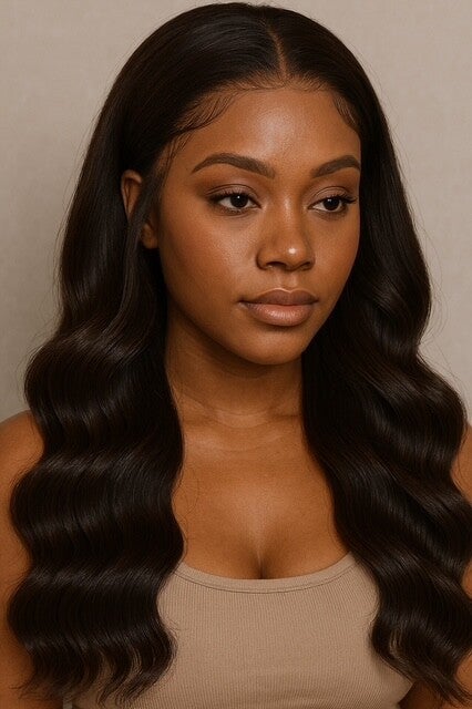 Slip On & Slay On  Wigs- Colour 1B Grade 12 A
