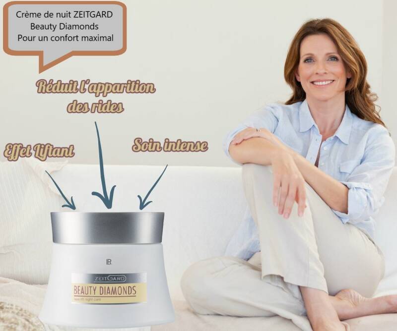 creme nuit beauty diamonds lr health beauty