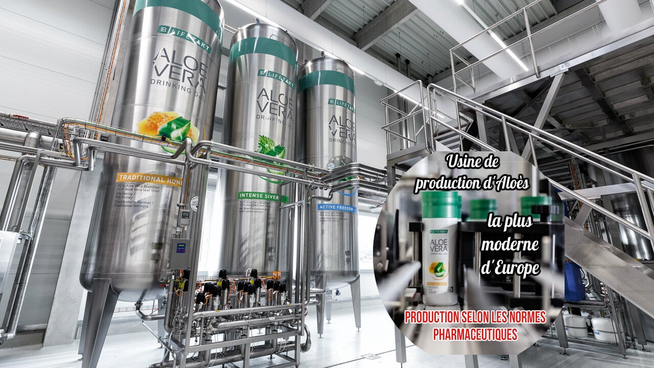 gel à boire aloe vera lr health beauty